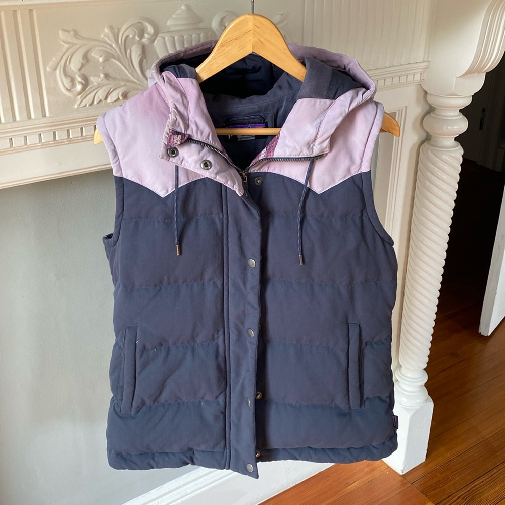 Practically vintage Patagonia Women’s Bivy Down Vest.